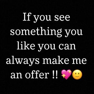 Make offers !!!💖🙂